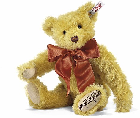 Retired Steiff Bears - "TEDDY BEAR'S PICNIC"  MUSICAL BEAR 30CM