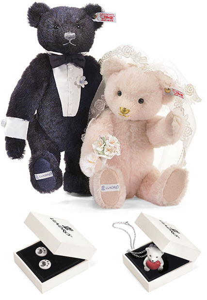 Retired Steiff Bears - THE HAPPY COUPLE 29CM