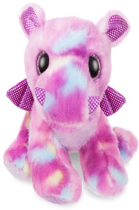 Retired Aurora - SPARKLE TAILS AMETHI PURPLE DRAGON 7"