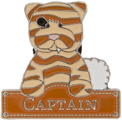 Retired At Corfe Bears - PIN BADGE - CAPTAIN