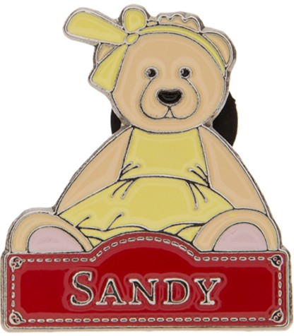 Retired At Corfe Bears - PIN BADGE - SANDY