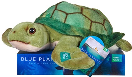 Retired Bears and Animals - BLUE PLANET TURTLE 10"