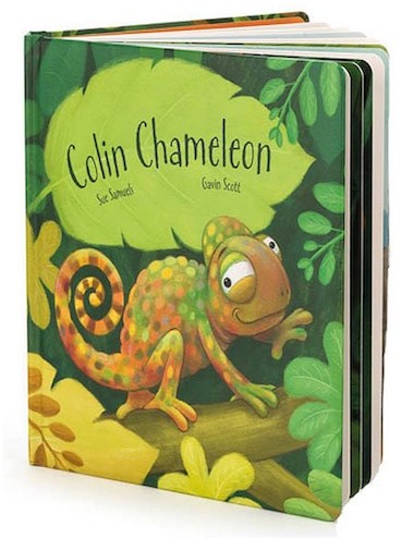 Retired Jellycat at Corfe Bears - BOOK - COLIN CHAMELEON