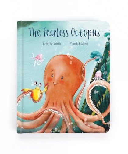 Retired Jellycat at Corfe Bears - BOOK - THE FEARLESS OCTOPUS