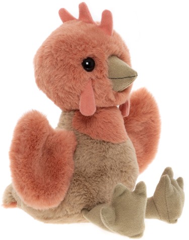 In Stock Now - BEAR & ME: CLUCKY CHICKEN ORANGE M 27CM