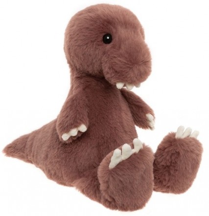 In Stock Now - BEAR & ME: TUSHY PEG T REX PINK L 38CM
