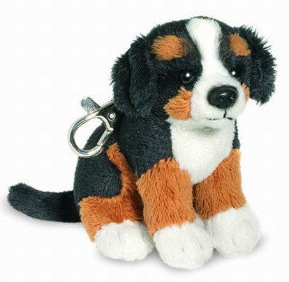 Retired Bears and Animals - BERNESE MOUNTAIN DOG KEYRING 10CM