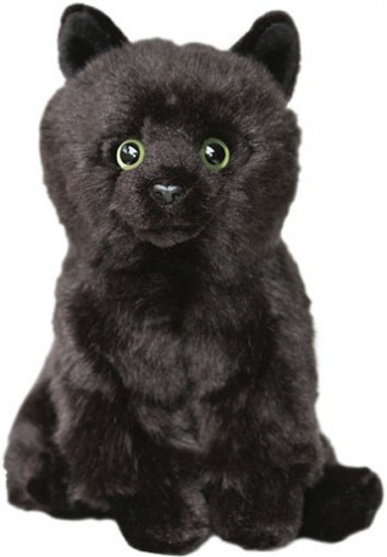 Retired Faithful Friends - BLACK SOFT TOY CAT 30.5CM