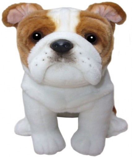 Retired Faithful Friends - BRITISH BULLDOG SOFT TOY DOG 30.5CM