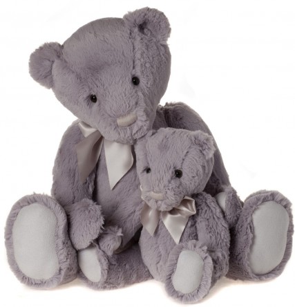 Retired At Corfe Bears - MY FIRST CHARLIE BEAR PEBBLE GREY 24CM