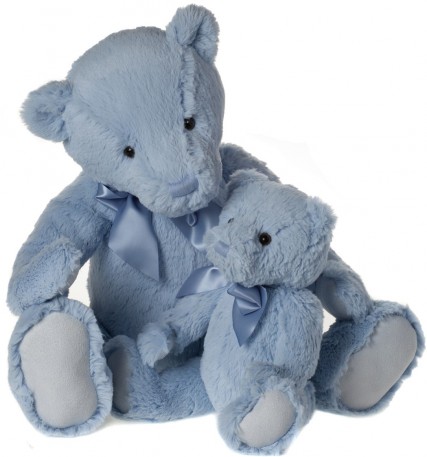 Retired At Corfe Bears - MY FIRST CHARLIE BEAR POWDER BLUE 24CM