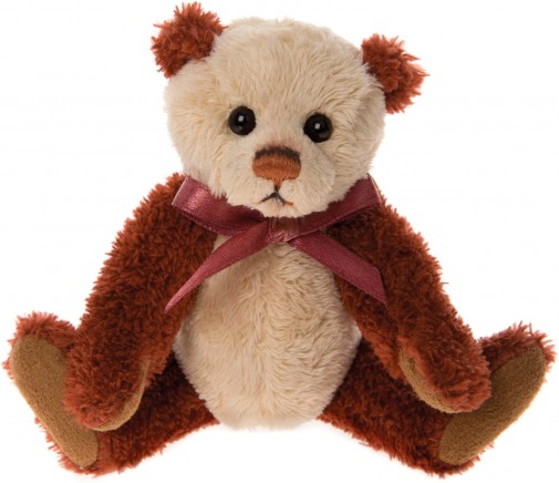 Retired At Corfe Bears - CHIFFON TEDDY BEAR KEYRING 5"