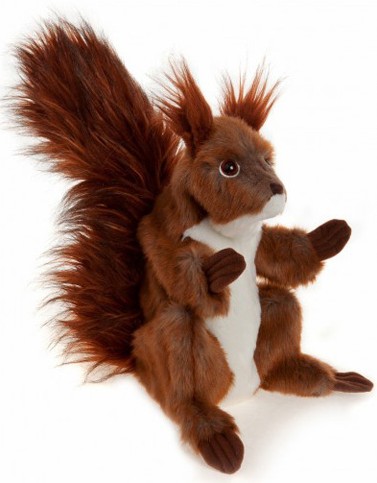 Retired At Corfe Bears - CYRIL SQUIRREL PUPPET 28CM