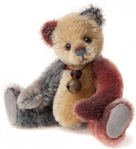 Retired At Corfe Bears - FLIPFLOP MINI MOHAIR KEYRING BEAR 5"