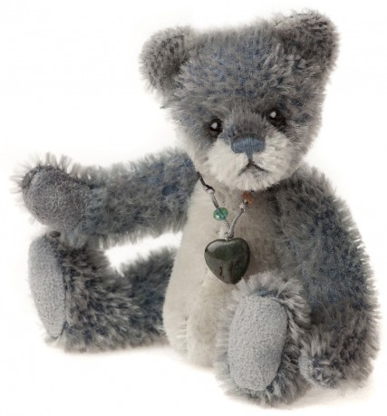 Retired At Corfe Bears - ICESKATE MINI MOHAIR KEYRING BEAR 5"