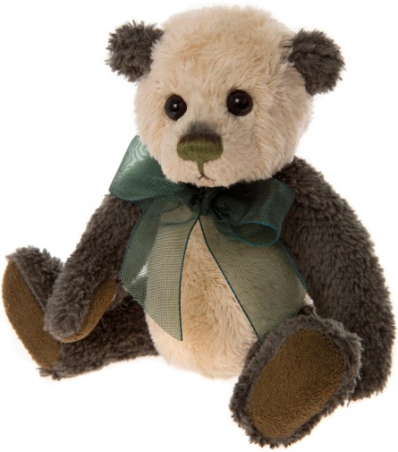 Retired At Corfe Bears - PLAID TEDDY BEAR KEYRING 5"