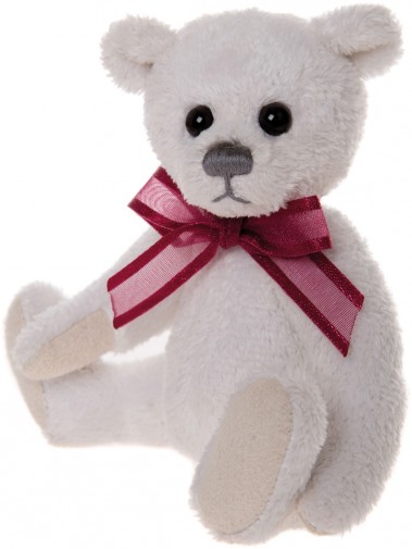 Retired At Corfe Bears - SATIN TEDDY BEAR KEYRING 5"