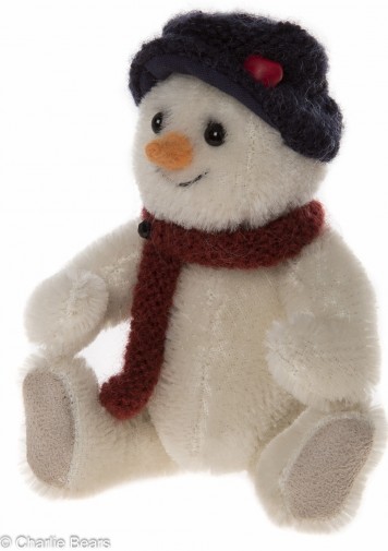 Retired At Corfe Bears - SHAKE SNOWMAN KEYRING 12CM