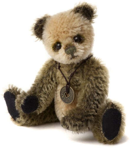 Retired At Corfe Bears - WELLY MINI MOHAIR KEYRING BEAR 5"