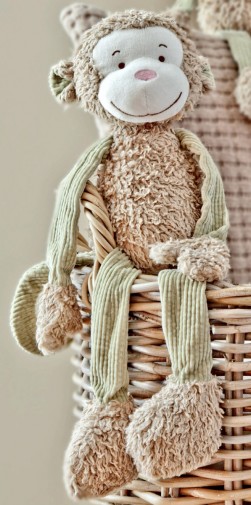 Retired At Corfe Bears - DANGLING MILO MONKEY 14"