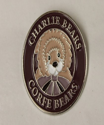 Charlie Bears Pin Badges - CORFE BEARS PAW STORE PIN BADGE