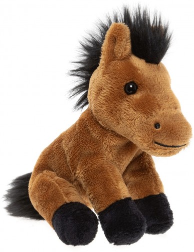 Coming Soon... - CUDDLE CUB CHESTNUT HORSE 13CM