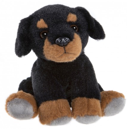 In Stock Now - CUDDLE CUB ROTTIE DOG 13CM