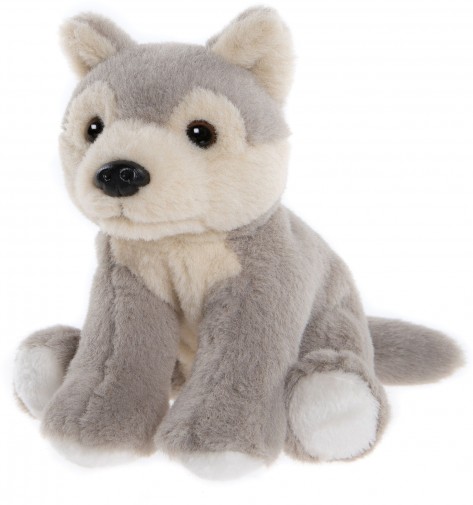 In Stock Now - CUDDLE CUB WOLF 13CM