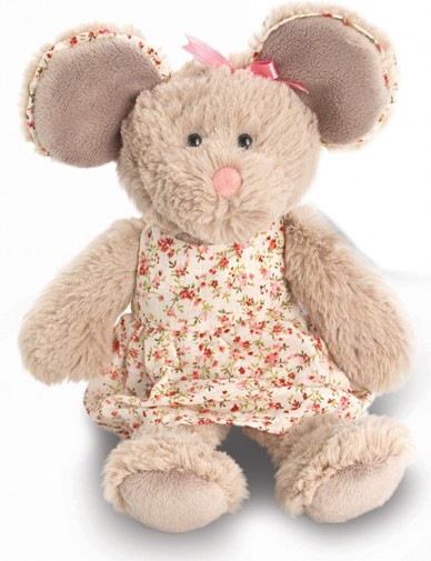Retired Bears and Animals - MOUSE IN DRESS 15CM
