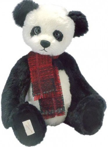 Retired Deans Teddy Bears - PANDA SHAN SHAN 14"