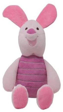 Retired Other - DISNEY PIGLET SOFT TOY RATTLE 24CM