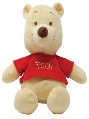Retired Other - DISNEY WINNIE THE POOH SOFT TOY RATTLE 33CM