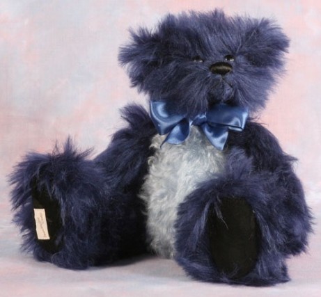 Retired Bears and Animals - BLUE VELVET 35CM