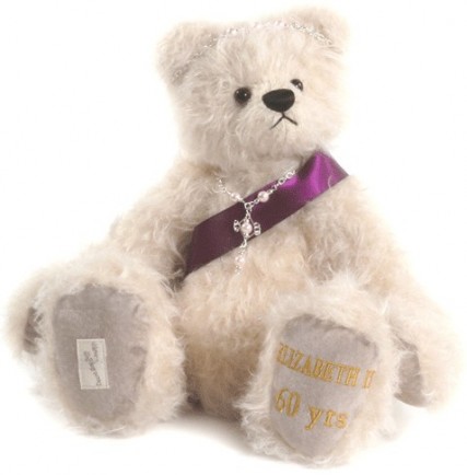 Retired Bears and Animals - DIAMOND JUBILEE BEAR 30CM