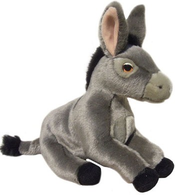 Retired Faithful Friends - GREY DONKEY SOFT TOY 30.5CM