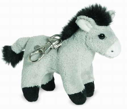 Retired Bears and Animals - DONKEY KEYRING 10CM