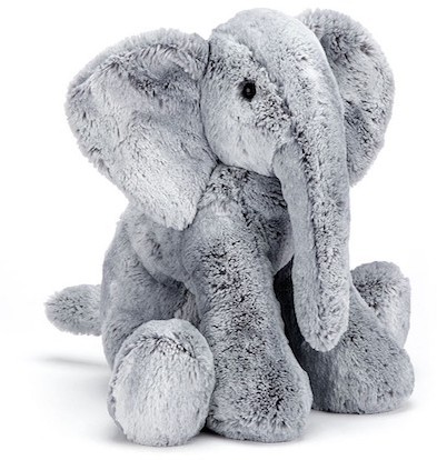 Retired Jellycat at Corfe Bears - ELLY ELEPHANT 24CM