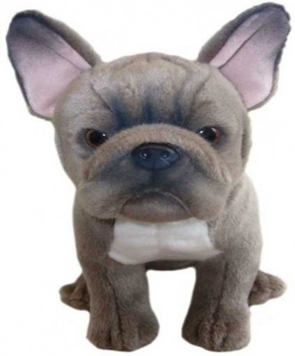 Retired Faithful Friends - FRENCH BULLDOG BLUE/GREY 30.5CM