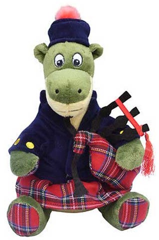 Retired Faithful Friends - NESSIE TARTAN PIPER 30.5CM