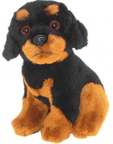 Retired Faithful Friends - ROTTWEILER SOFT TOY DOG 17CM