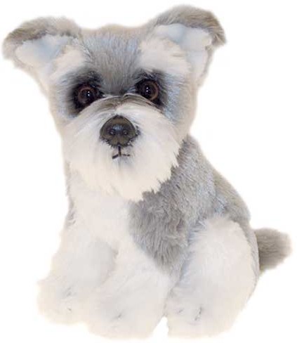 Retired Faithful Friends - SCHNAUZER SOFT TOY DOG 17CM