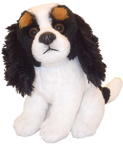 Retired Faithful Friends - CAVALIER TRI-COLOUR SOFT TOY DOG 17CM