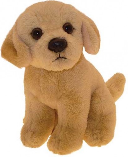 Retired Faithful Friends - LABRADOR YELLOW SOFT TOY DOG 17CM