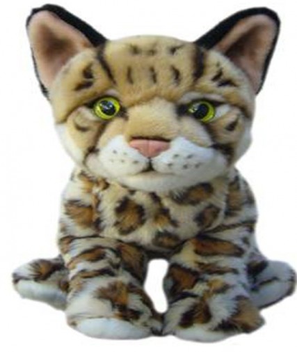 Cats - BENGAL SOFT TOY CAT 30.5CM