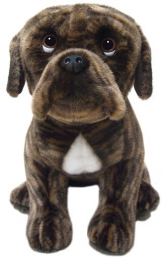 Retired Faithful Friends - BOXER BRINDLE SOFT TOY DOG 30.5CM