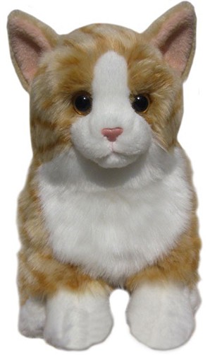 ginger cat cuddly toy