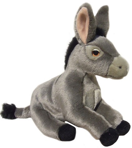 Retired Faithful Friends - GREY DONKEY SOFT TOY 30.5CM