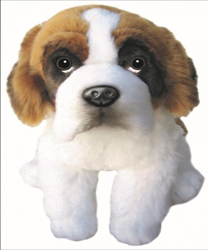 Retired Faithful Friends - SAINT BERNARD SOFT TOY DOG 30.5CM