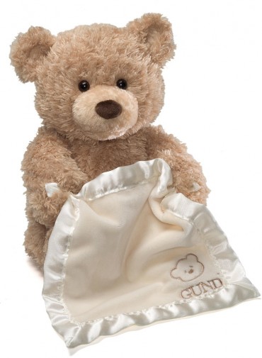 GUND Peekaboo Baby Interactive Talking Playing Bear