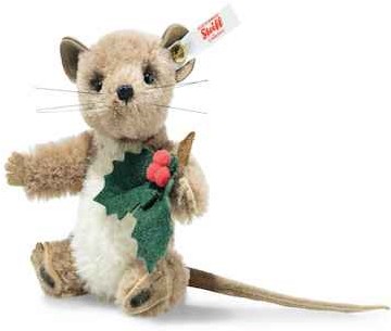 Retired Steiff Bears - HOLLY MOUSE 11CM